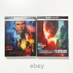 Blade Runner + Godzilla Vs. Kong Manta Lab 4k+2dsteelbook Double Lenticular