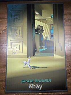 Blade Runner Green Art Print Movie Poster VARIANT By Laurent Durieux XX/325