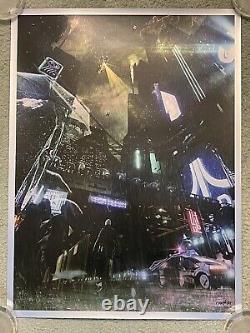 Blade Runner Harrison Ford Movie Foil Art Print Poster Mondo Oliver Rankin