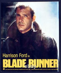 Blade Runner Harrison Ford Ridley Scott 1982 Pre-release Advance Poster