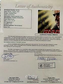 Blade Runner Harrison Ford Signed Vinyl Jsa Coa Authentic Autograph Star Wars