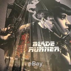 Blade Runner John Guydo silkscreen movie poster regular edition #d mondo artist