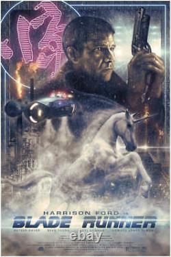 Blade Runner METAL Memories Variant by Casey Callender Ltd x/10 Poster Mondo Art