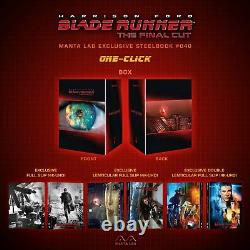 Blade Runner Manta Lab 4k Uhd Blu-ray Steelbook One-click Boxset New & Sealed