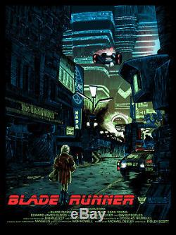 Blade Runner Matching #Set Alternative Movie Posters Tim Doyle S/N /200 NT Mondo