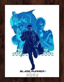 Blade Runner More Human Than Most Limited Edition Movie Poster Print #/50 18x24