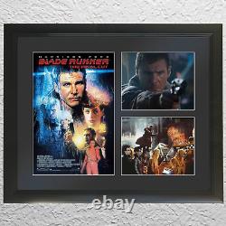 Blade Runner Movie Memorabilia Cast Un Signed Poster Framed Theater Room Cave