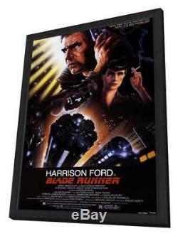 Blade Runner Movie POSTER 27 X 40 In Deluxe Wood Frame, Harrison Ford