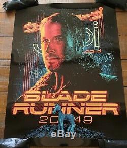 Blade Runner Movie Poster 2049 Tracie Ching Designer Con Art Print Ryan Gosling