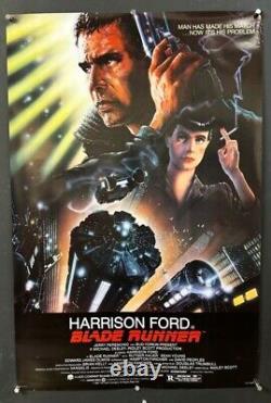 Blade Runner Movie Poster Harrison Ford Rutger Hauer 1982 Hollywood Posters