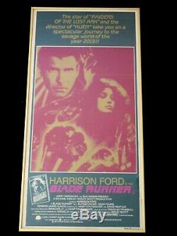 Blade Runner Original 1982 Australian One Sheet Movie Poster Savage World 2019