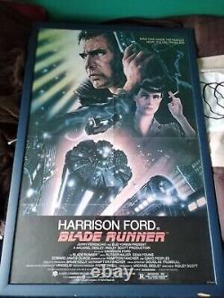 Blade Runner Original Cinema Movie Poster One Sheet 27x41 Harrison Ford
