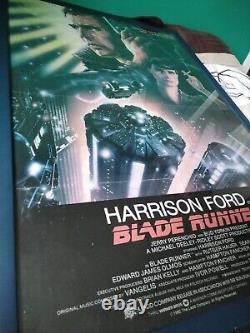 Blade Runner Original Cinema Movie Poster One Sheet 27x41 Harrison Ford