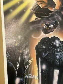 Blade Runner Original Film Poster LINEN BACKED US One Sheet 1982 NSS Style