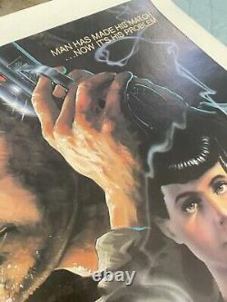 Blade Runner Original LINEN BACKED US One Sheet (1982) NSS Style Ridley Scott