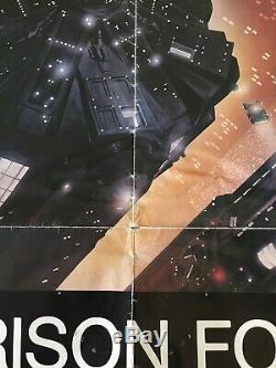 Blade Runner Original One Sheet Movie Poster 1982 Harrison Ford 27x41