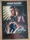 Blade Runner Original Vintage One Sheet Movie Poster 1992 The Directors Cut