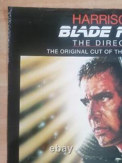 Blade Runner Original Vintage One Sheet Movie Poster 1992 The Directors Cut