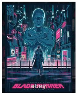 Blade Runner Sabastian Sam Mayle Movie Poster Print Art 24x18 Mondo DAMAGE EDGES