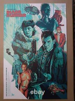 Blade Runner Screen Print Poster Regular Art by Aurelio Lorenzo Nt Mondo