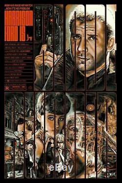 Blade Runner Screen Print by Christopher Cox VARIANT Ltd /57 Movie Poster Mondo