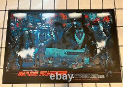 Blade Runner Screenprint Movie Poster Vance Kelly 24x36 #/325 Regular HCG