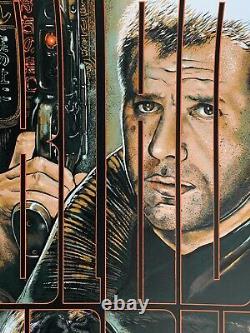 Blade Runner Silk Screen Poster Christopher Cox Fan Art Harrison Ford Sci Fi