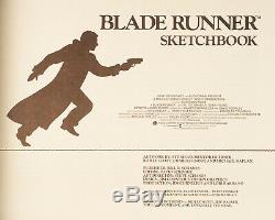 Blade Runner Sketchbook Pristine Condition Ridley Scott Syd Mead