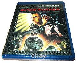 Blade Runner Super Rare 5 Disc Collector's Edition Blu-Ray New Sealed RA