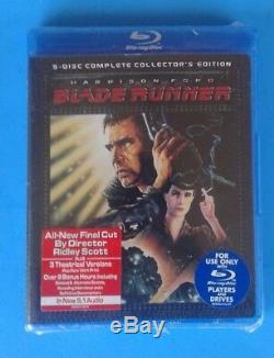 Blade Runner The Complete Collectors Edition (Blu-ray, 2007, 5-Disc Set) NEW