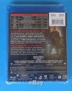 Blade Runner The Complete Collectors Edition (Blu-ray, 2007, 5-Disc Set) NEW