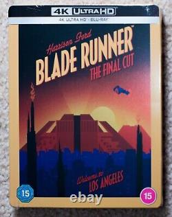 Blade Runner The Final Cut 4K UHD/Blu-ray Steelbook Zavvi UK SEALED NEW