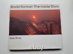 Blade Runner The Inside Story by Don Shay Cinefex Hardcover