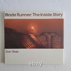 Blade Runner The Inside Story by Don Shay Cinefex Hardcover