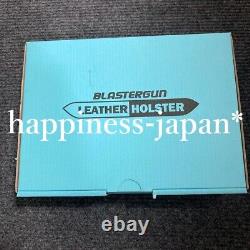 Blade Runner Tomenosuke Blaster Brown Hard Leather Holster ONLY From Japan New
