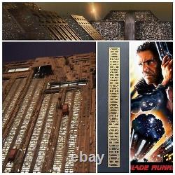 Blade Runner Tyrell Model 14 Brass Piece LAST ONE Movie Prop Propstore COA