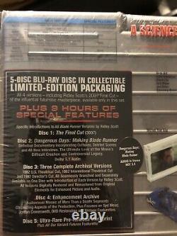 Blade Runner Ultimate Collectors Edition BLU-RAY (2007, 5-Disc) OOP CYBERPUNK