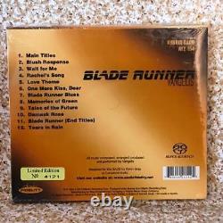 Blade Runner Vangelis CD Jun-2013 Audio Fidelity SACD Hybrid New Factory Sealed