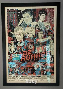 Blade Runner Variant Print by Tyler Stout & Mondo #018/100 RARE movie poster