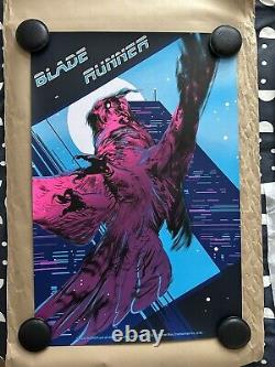 Blade Runner Variant Screen Print By Zi Xu Owl Limited Of 90 BNG Not Mondo