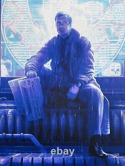 Blade Runner Variant Screen Print by Kevin Wilson Signed AP Edition NT Mondo