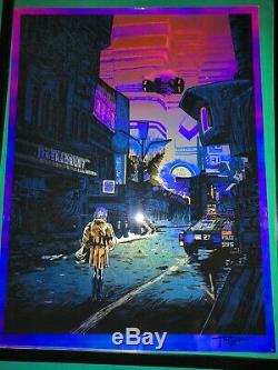Blade Runner We Scared. Foil Variant Movie Poster Tim Doyle Artist Proof