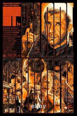 Blade Runner by Christopher Cox BLACKLIGHT VARIANT Ltd x/57 Movie Poster Mondo