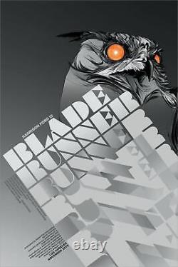 Blade Runner by Kako x Carlos Bela Ltd Edition x/150 Print Poster Mondo MINT Art