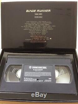 Blade Runner-harrison Ford-ridley Scott Coffret Collector Vhs 1992 Boxset