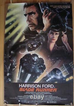 Blade Runner original movie poster 1982 NSS 820007 never folded one sheet