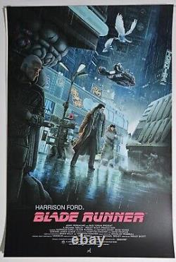 Blade Runner regular screen print (24x36) by Adam Stothard - Mondo, Bottleneck