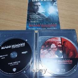 Blade Runner steelbook (4 discs) 4K HD&Blu-ray 40th anniversary complete JAPAN