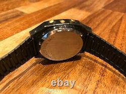 Blade Runner three-button PVD (black) Microma lcd vintage watch