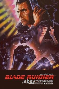 Bottleneck Blade Runner FOIL Movie Print Poster John Alvin Mondo GreyMatter